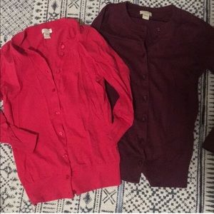 💚JCrew XXS Claire Cardigan sweater bundle💚